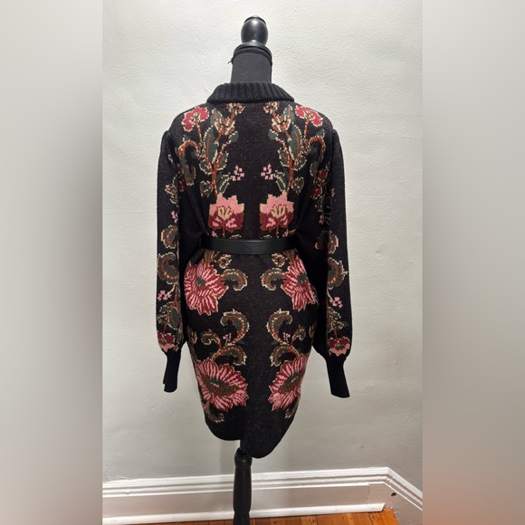 FARM Rio Black Ravenala Knit Mini Dress - Picture 7 of 13